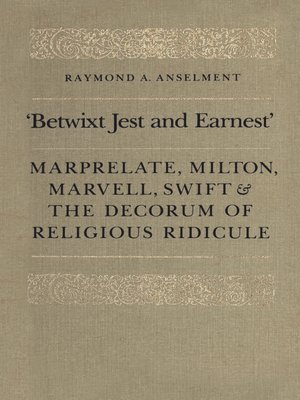 cover image of Betwixt Jest and Earnest
